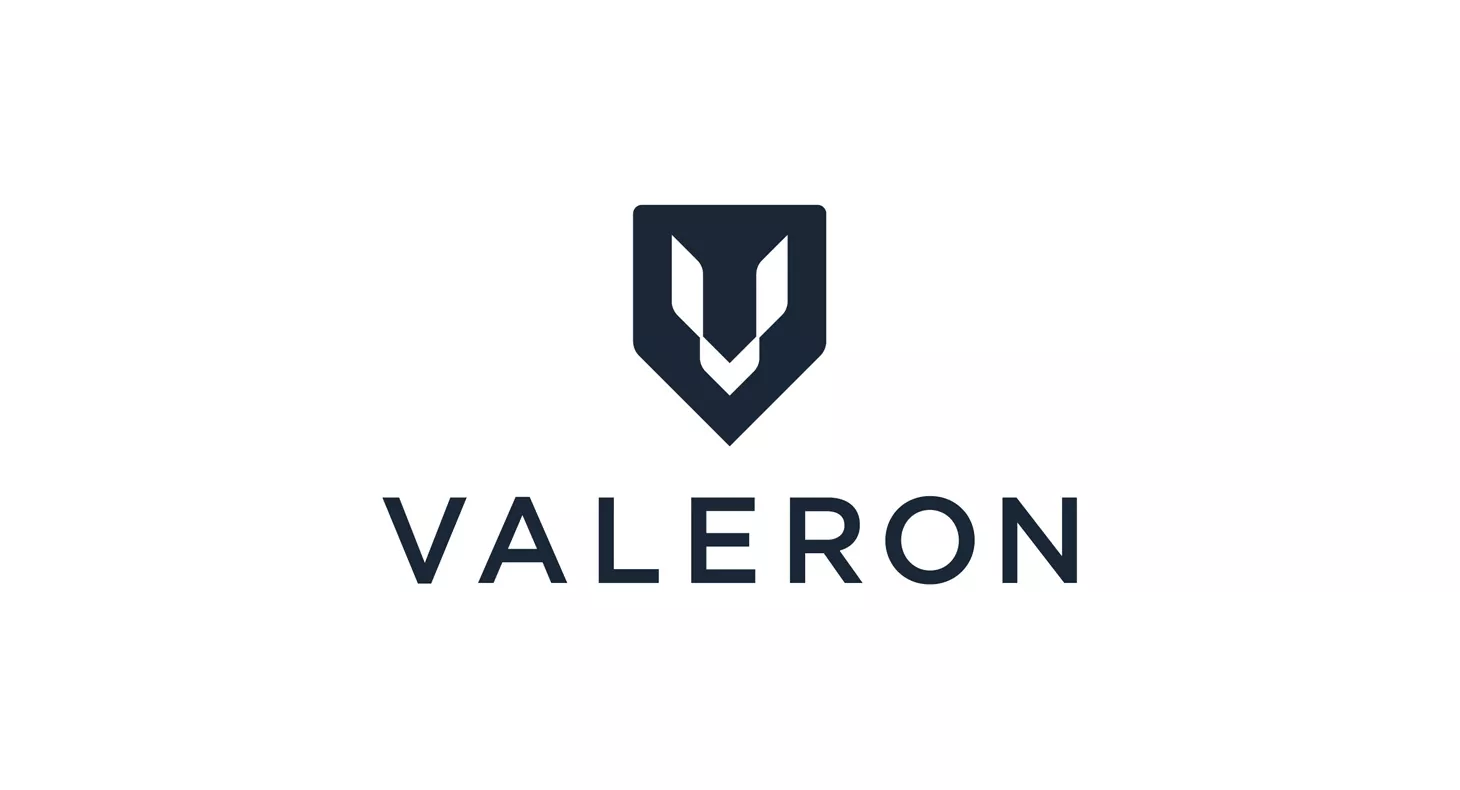Valeron Brand Design Logo Creative Corporate Identity